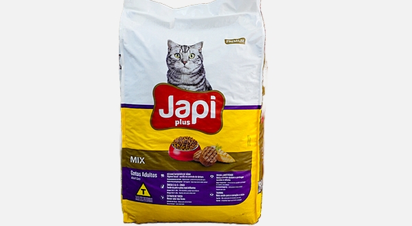 طعام القطط الجاف جابي japi mix plus بنكهة الدجاج واللحم والسمك ، 25 كيلوجرام