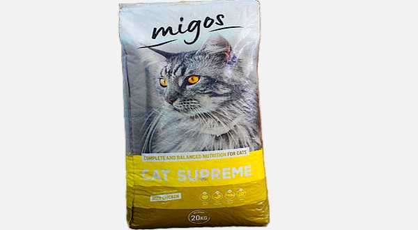 أكل قطط جاف migos للقطط الكبيرة ،حجم 20 كيلوجرام