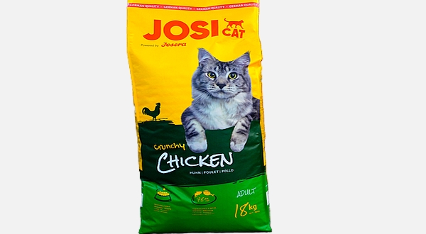 أكل قطط josi ، نكهة كرانشي تشيكن ، حجم 18 كيلوجرام