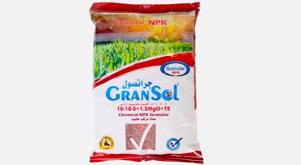 جرانصول سماد مركب محبب 18-18-5+1.5MgO+TE