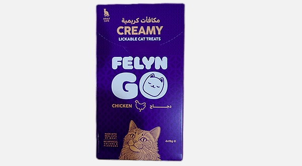 مكافأة للقطط بنكهة الدجاج من felyn