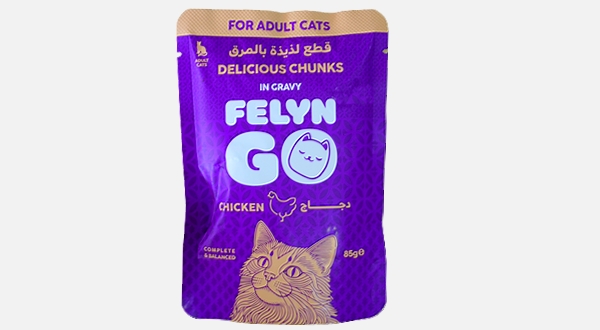 فيليه بالمرق للقطط بنكهة الدجاج من felyn