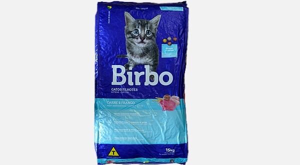 بيربو اكل جاف للقطط الصغيرة 15 كيلو بنكهة اللحم والدجاج