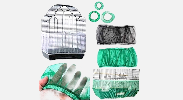 غطاء قماش لأقفاص الطيور – لون أخضر