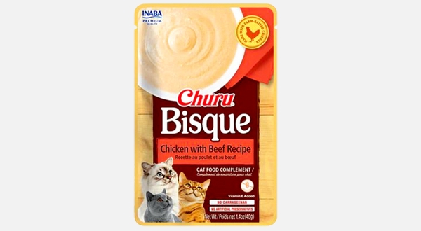 تونة قطط تشورو بيسك دجاج ولحم – 40 جرام