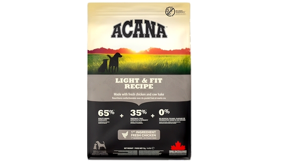 اكل اكانا لايت اند فيت للكلاب بالدجاج 2kg