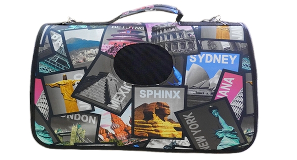 شنطة حمل حديثة للحيوانات الأليفة