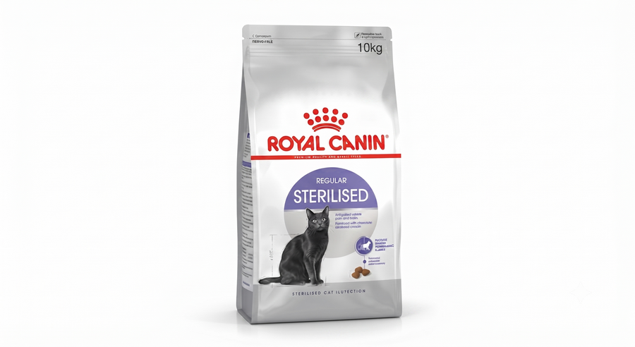 رويال كانين Sterilised 10 كجم | أكل جاف للقطط المعقمة البالغة | Royal Canin Sterilised Cat Food